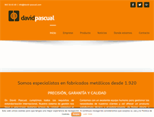 Tablet Screenshot of david-pascual.com